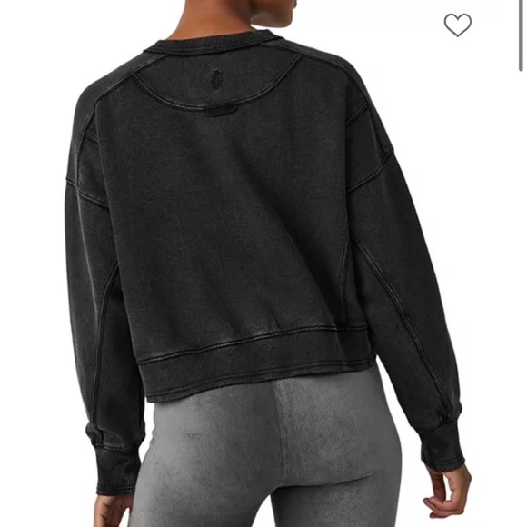 FP Movement
Cotton Blend Intercept Pullover Black Grey 
XS - Picture 2 of 9